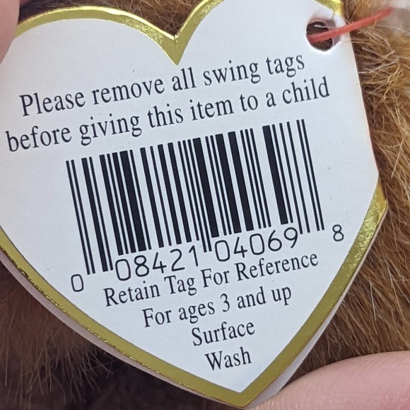 TY Roary The lion Bean Baby with tags - Picture 2 of 9